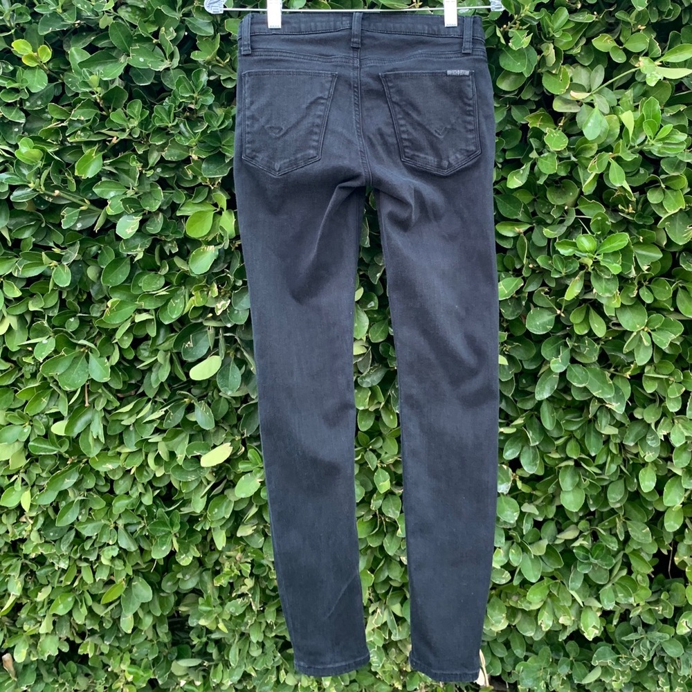 Hudson Jeans Krista Ankle Super Skinny Black 25